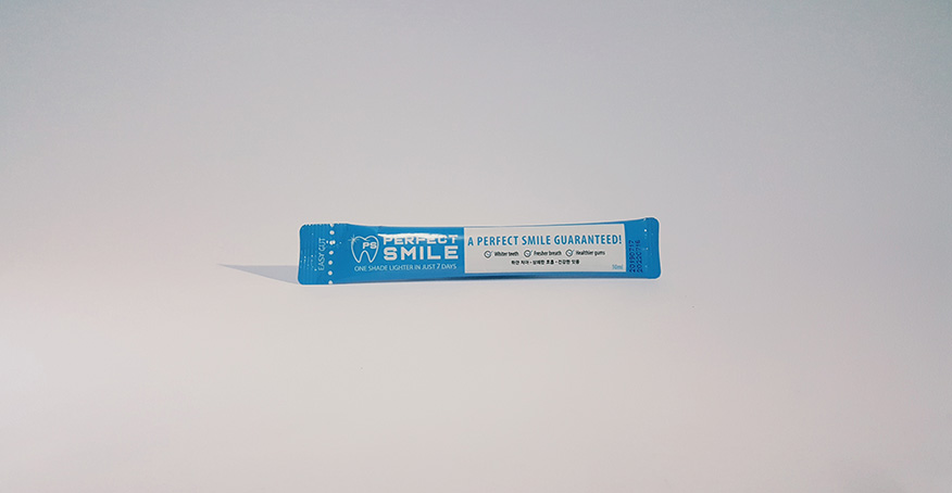 Making My Teeth Whiter With 'Perfect Smile' - Teeth Whitening Strips