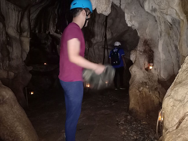 Inside the shafts of Yungib Ni Ruben