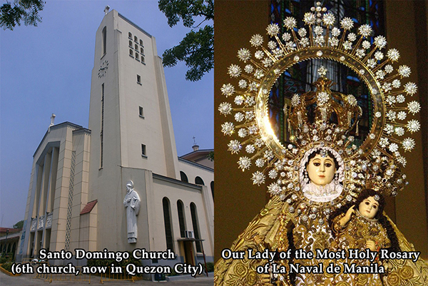 Sto Domingo Church and Our Lady
