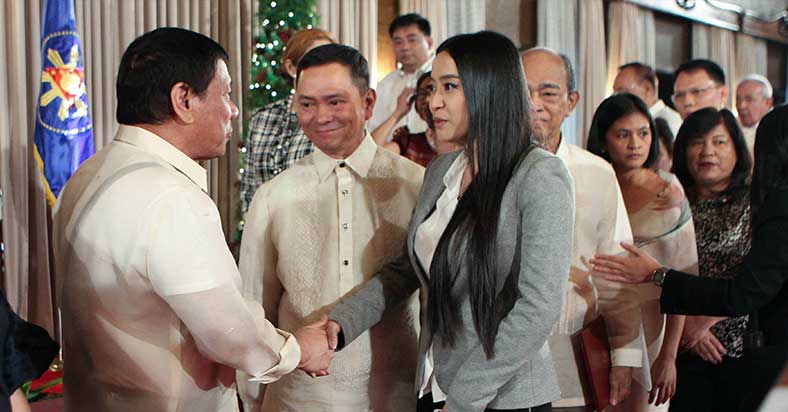 Mocha Uson meets Duterte