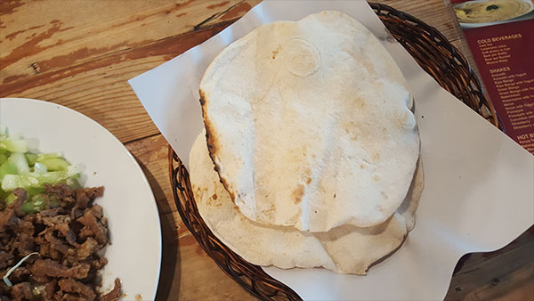 Seemin Persian Kabab Restaurant - Pita bread