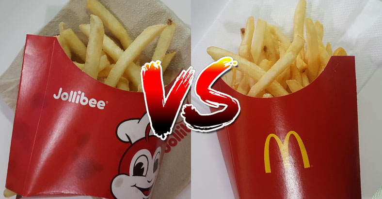Jollibee VS. McDonalds: Who Has The Better French Fries?