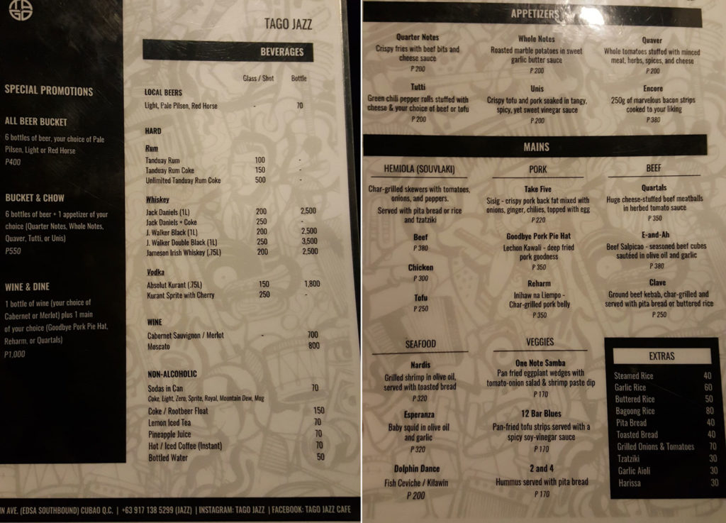 Tago Jazz Cafe, A Must Try Bar For Jazz Lovers Quedank