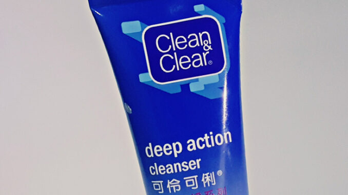 Clean and Clear - Deep Action Cleanser