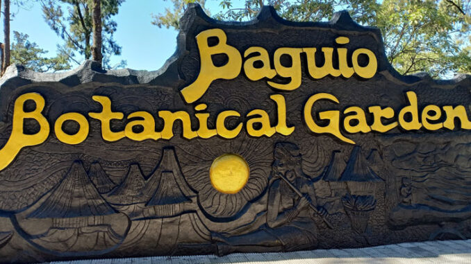 Baguio Botanical Garden entrance