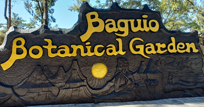 Baguio Botanical Garden entrance